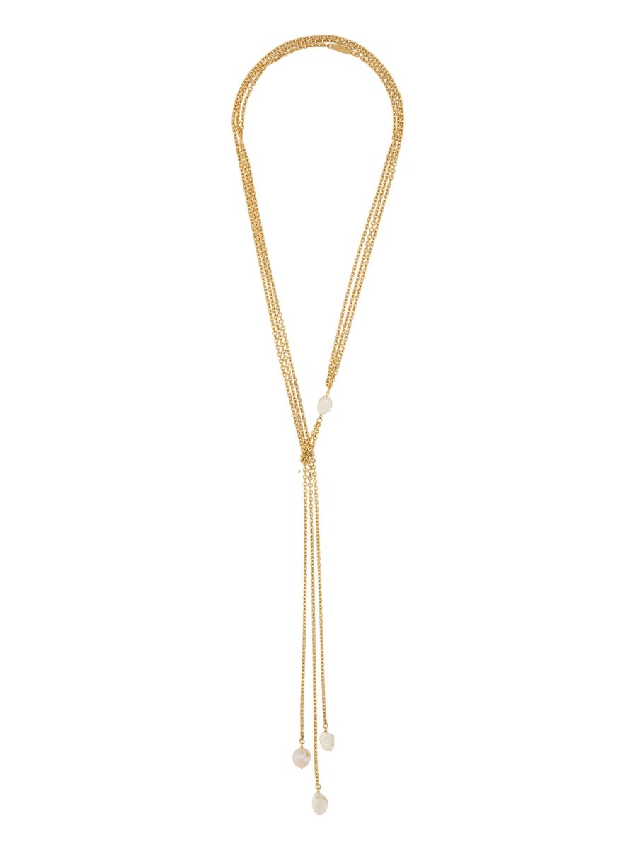 NECKLACE WITH PEARLS