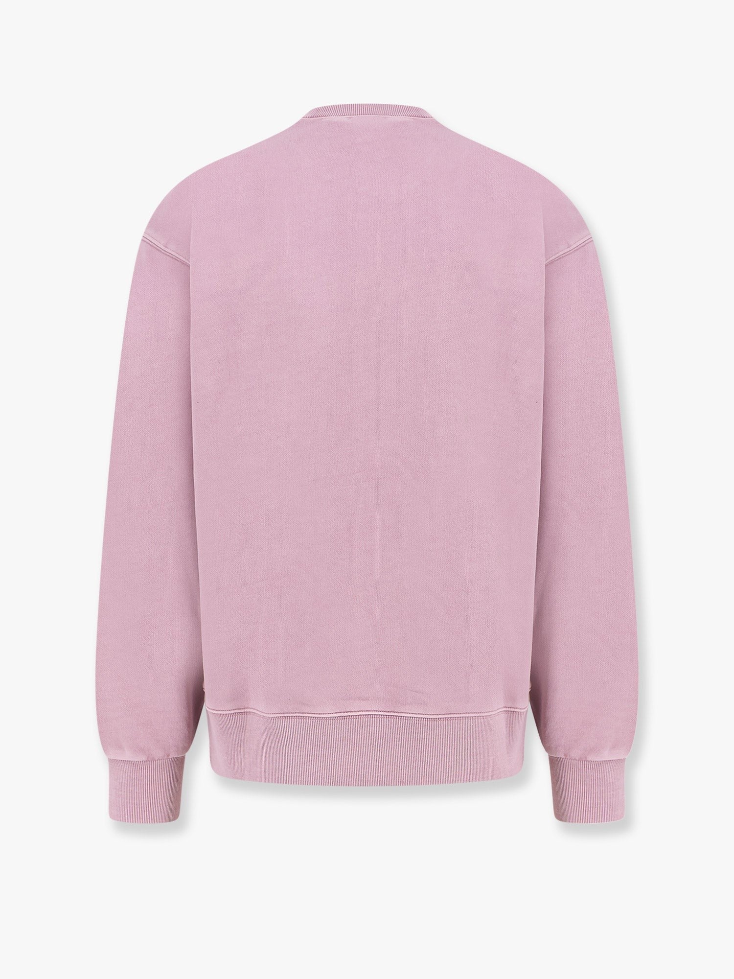 Cotton sweatshirt with washed out effect