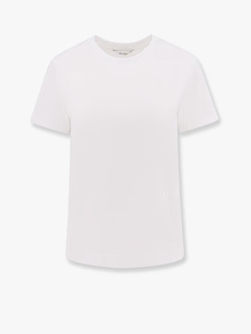 Nerina cotton t-shirt with max mara embroidery