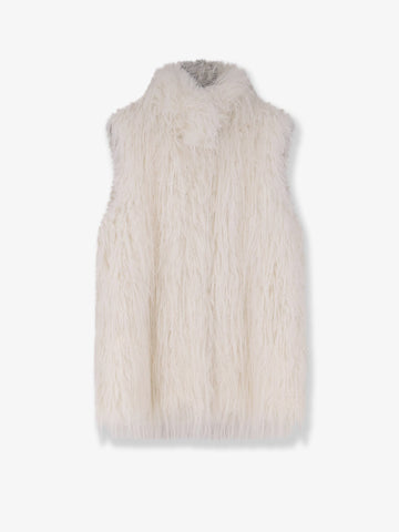 Neva faux fur sleeveless jacket