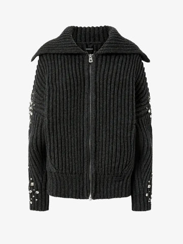 New Gavi Cardigan wool blend jacket