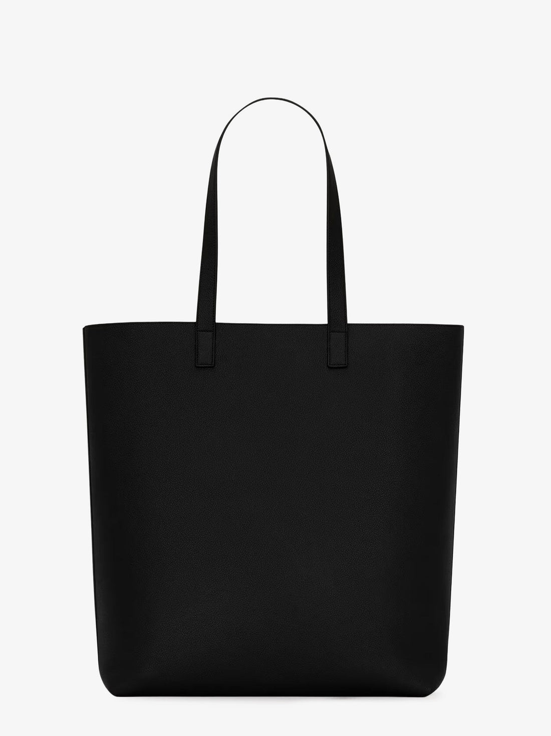 North/South leather tote bag
