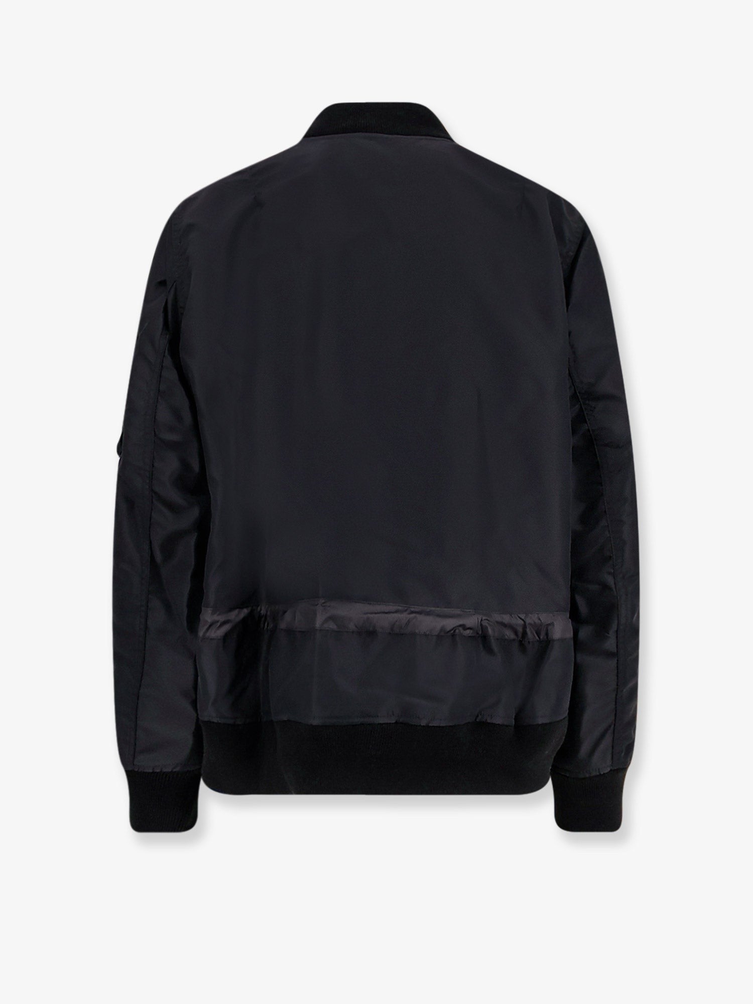Nylon bomber jacket