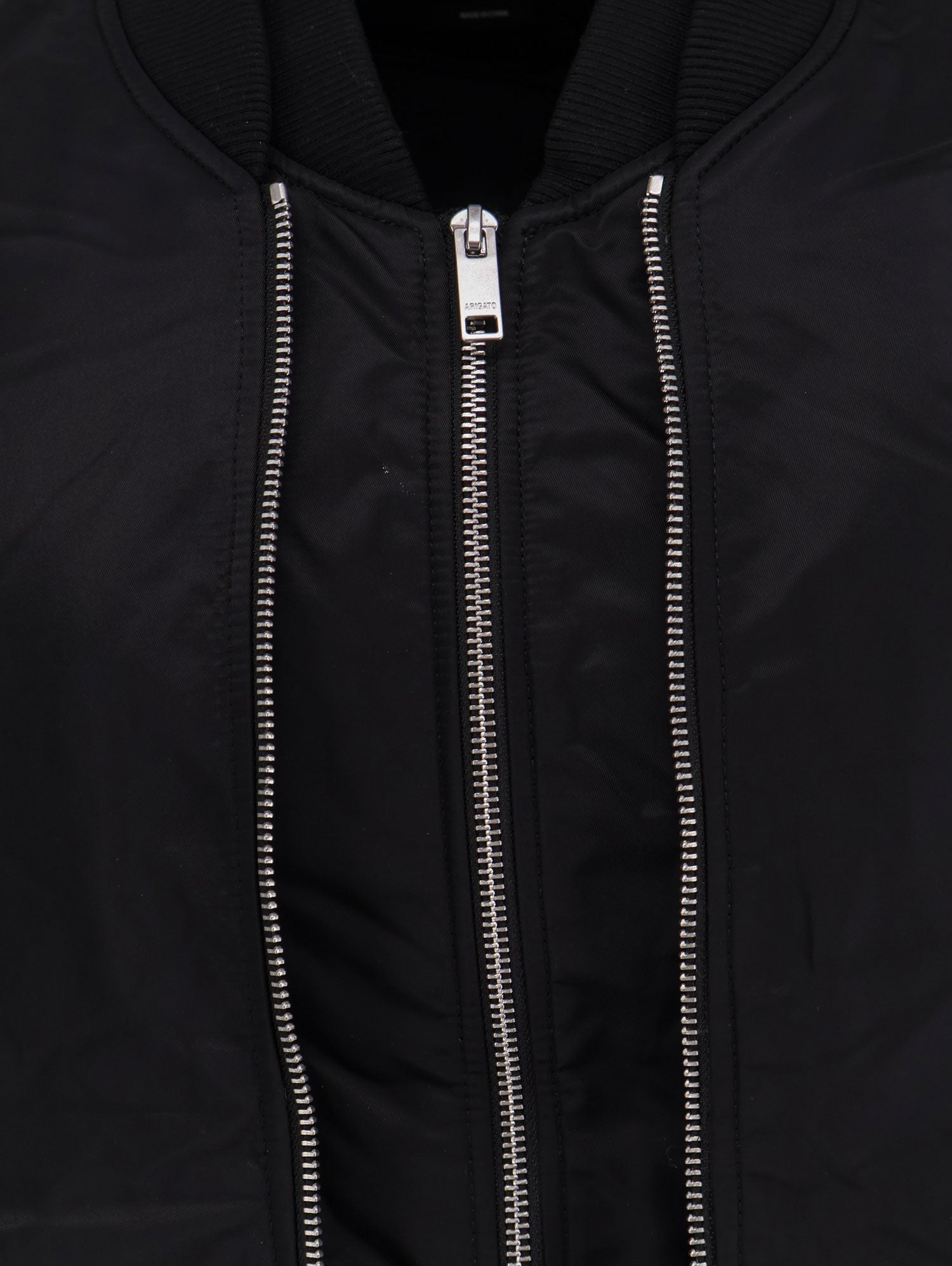 Nylon bomber jacket