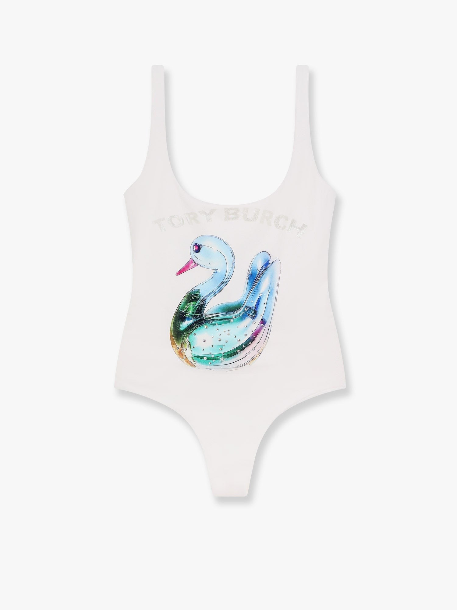 Nylon one piece swimsuit