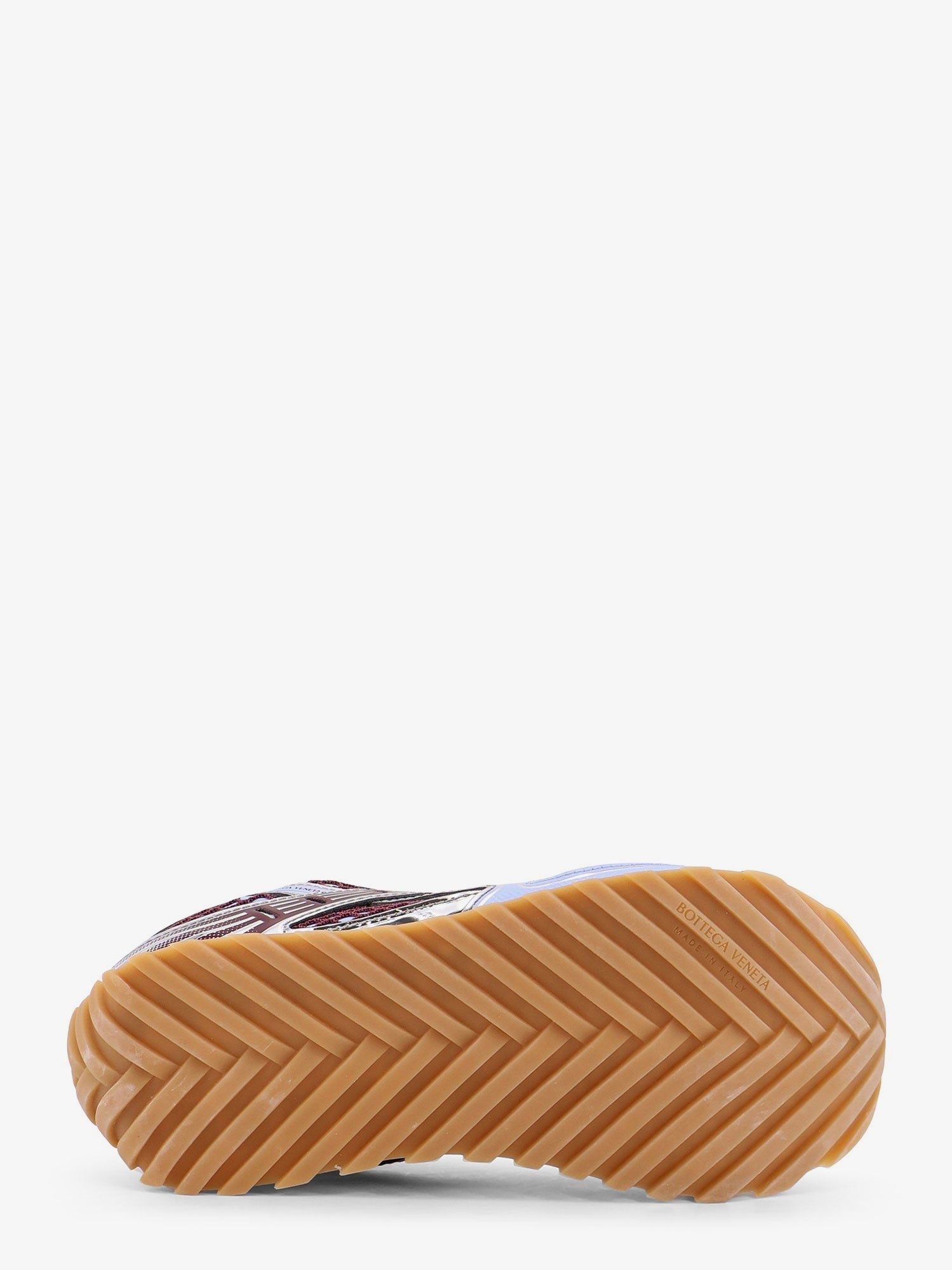 Orbit leather and mesh sneakers