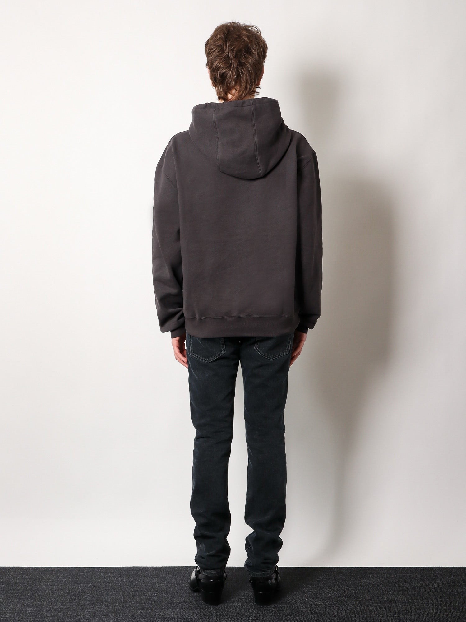 Organic cotton sweatshirt with frontal logo embroidery