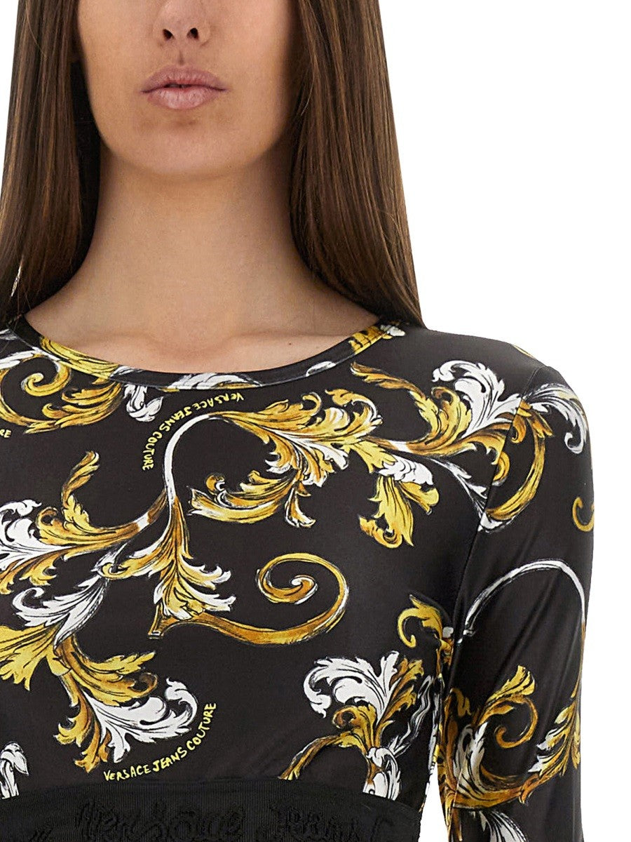 "OUTLINE BAROQUE" SHORT TOP