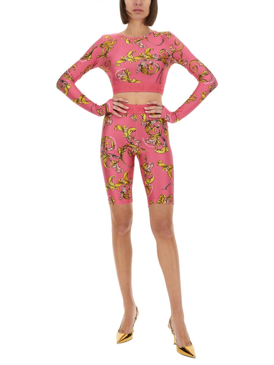 "OUTLINE BAROQUE" SHORT TOP