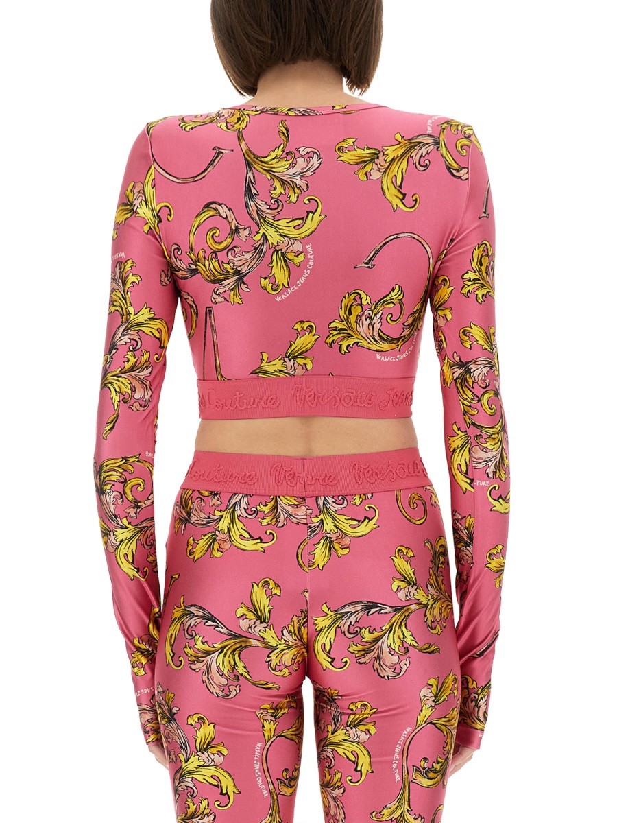 "OUTLINE BAROQUE" SHORT TOP