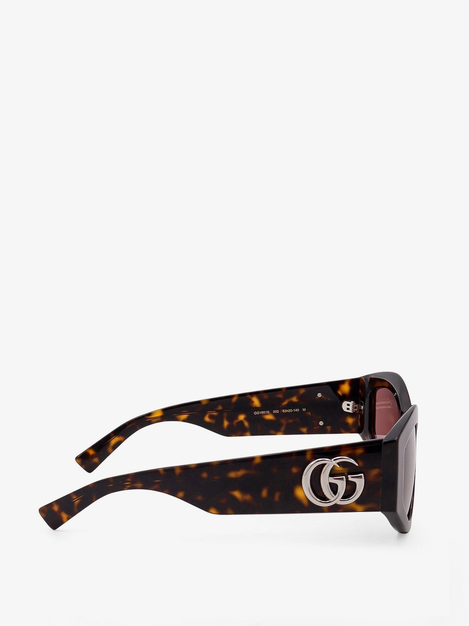 Oval acetate sunglasses