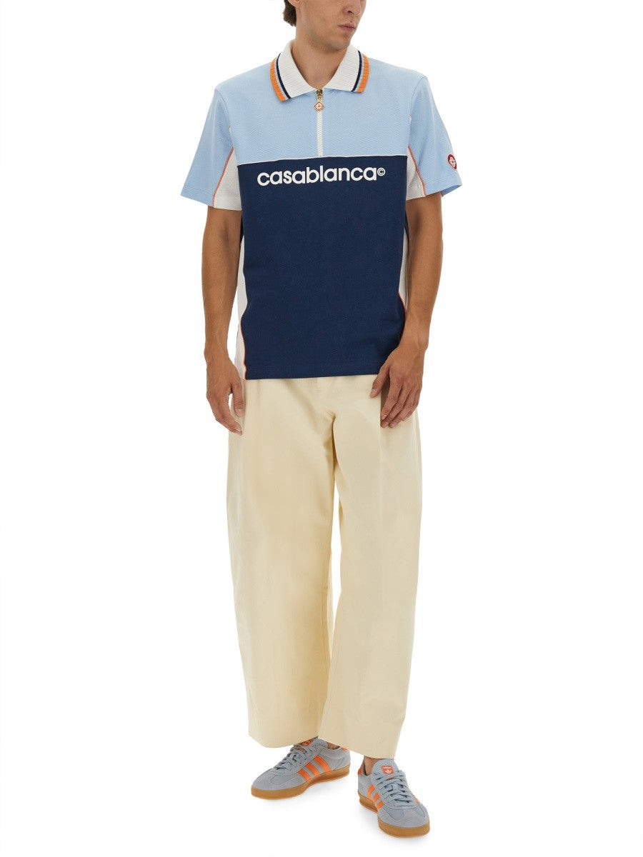 OVERSIZE FIT POLO SHIRT