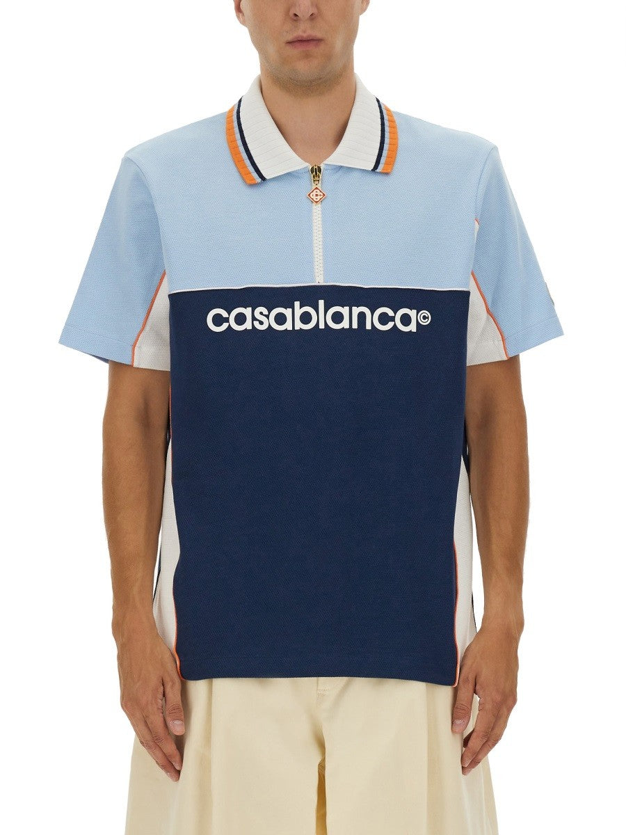 OVERSIZE FIT POLO SHIRT