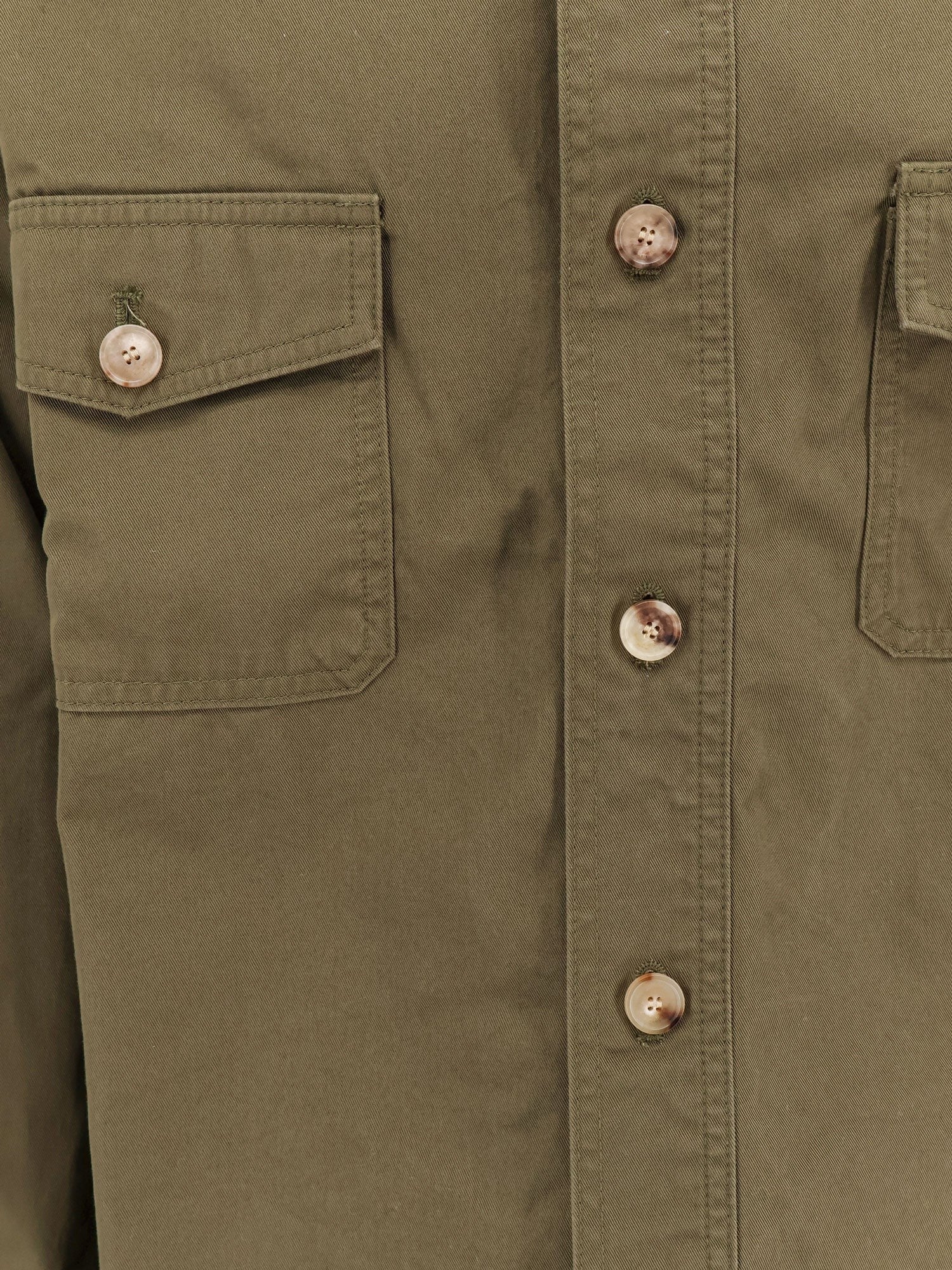 Oversize organic cotton shirt