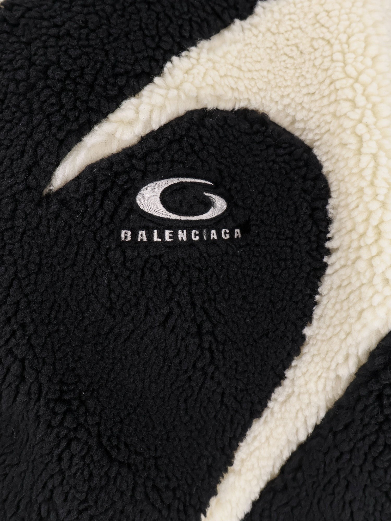 Oversized faux fur jacket