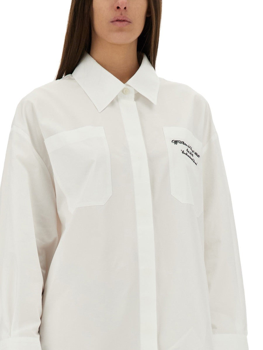 OVERSIZED POPLIN SHIRT