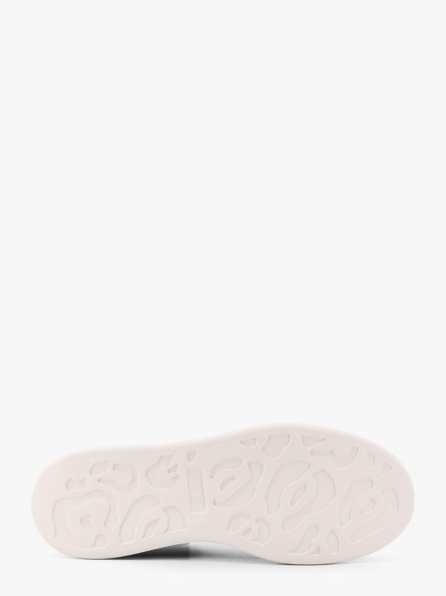 Oversized suede sneakers with engraved logo on the front