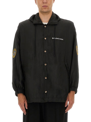 OVERSIZED WINDBREAKER