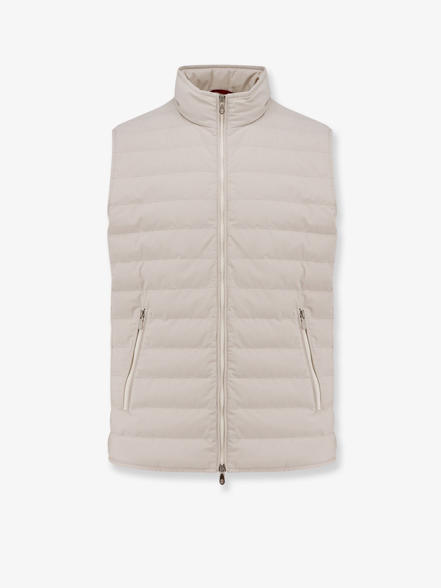 Padded sleeveless jacket