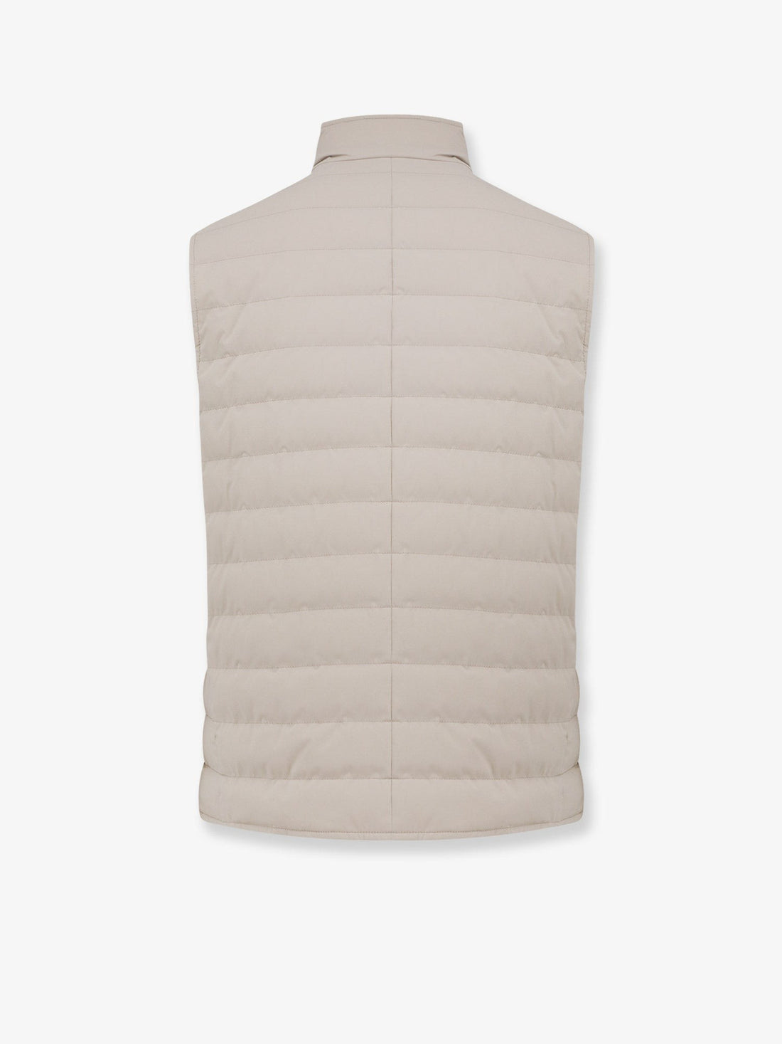 Padded sleeveless jacket