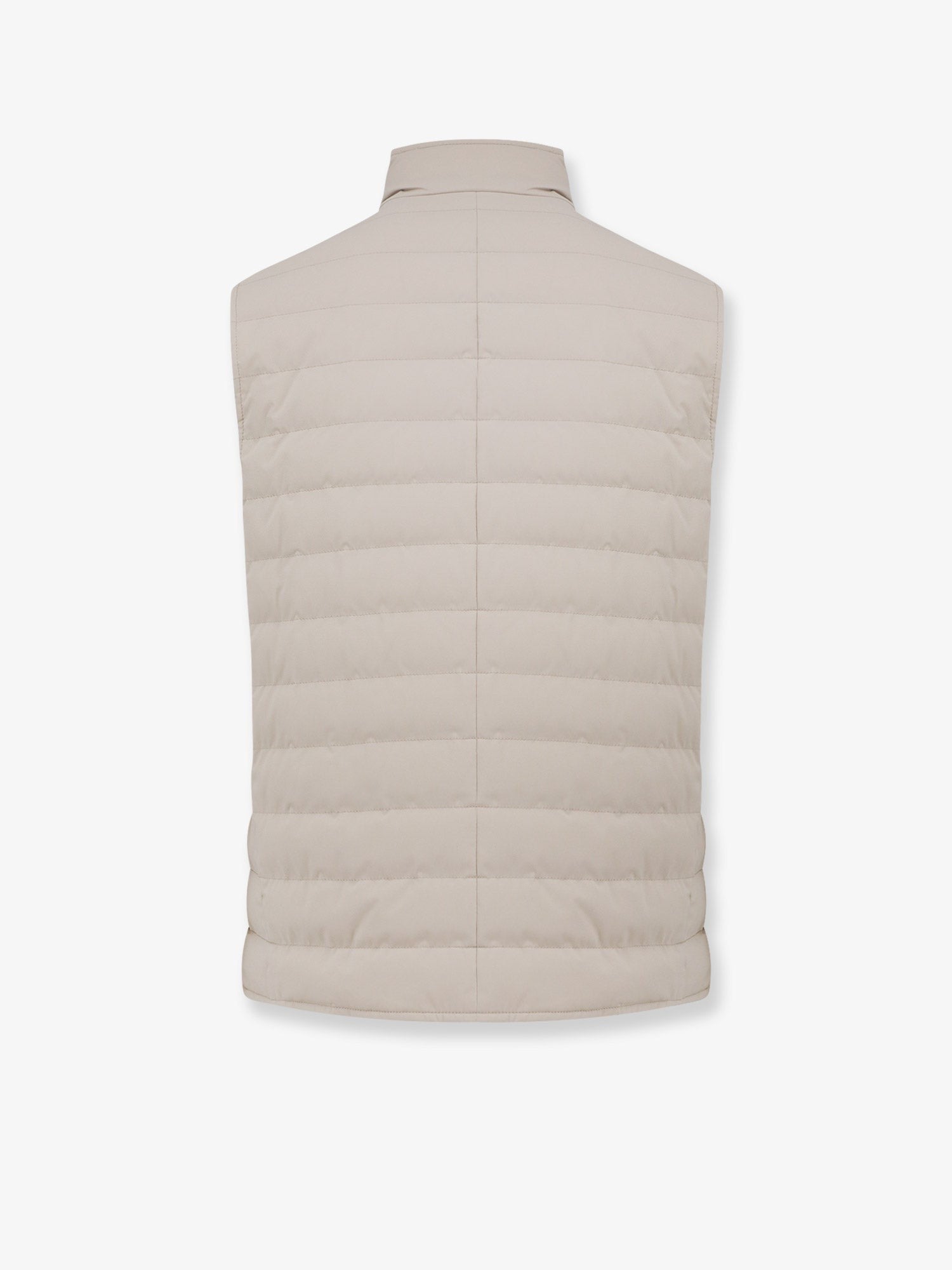 Padded sleeveless jacket