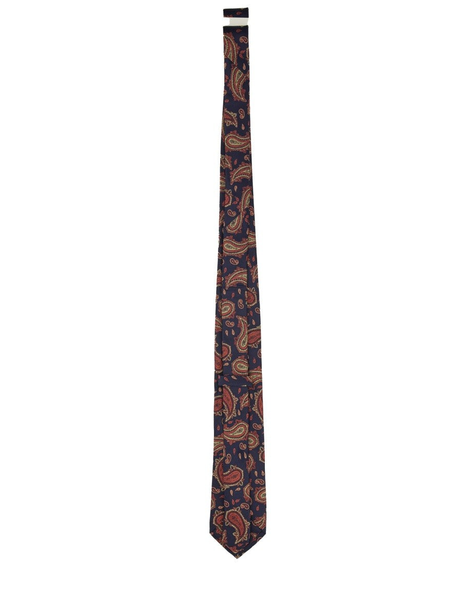 PAISLEY JACQUARD SILK TIE