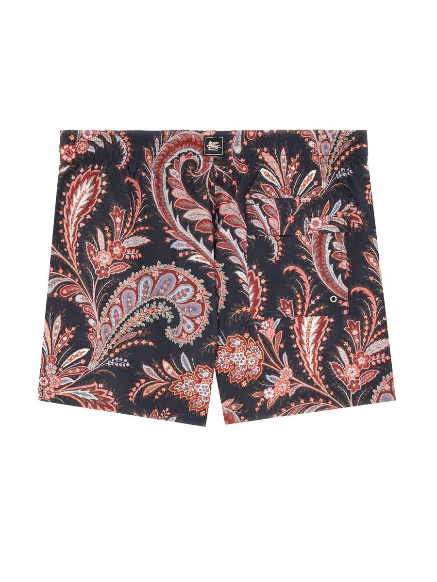 PAISLEY PRINT SWIMSUIT