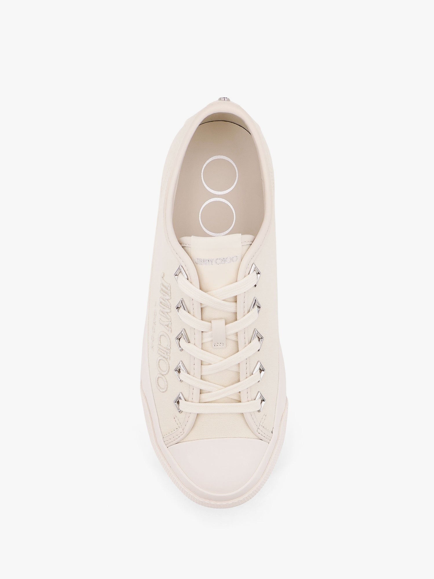 Palma maxi low-top canvas sneakers with plateau
