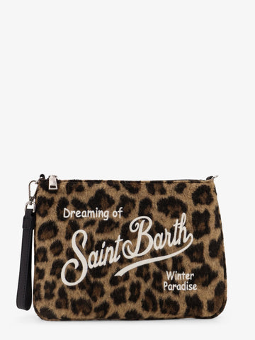 Parisienne Felt clutch bag