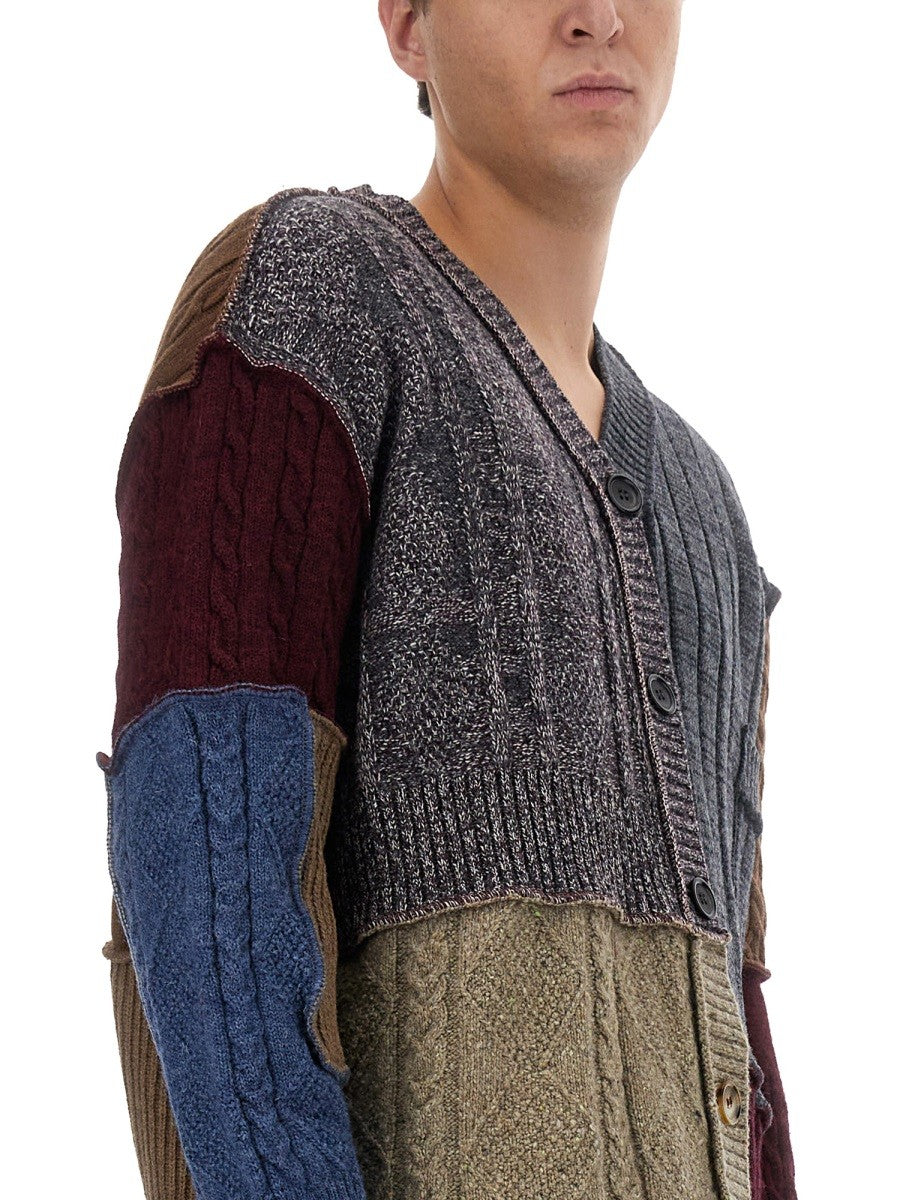 PATCHWORK CARDIGAN