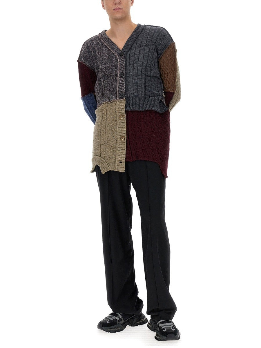 PATCHWORK CARDIGAN