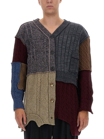 PATCHWORK CARDIGAN