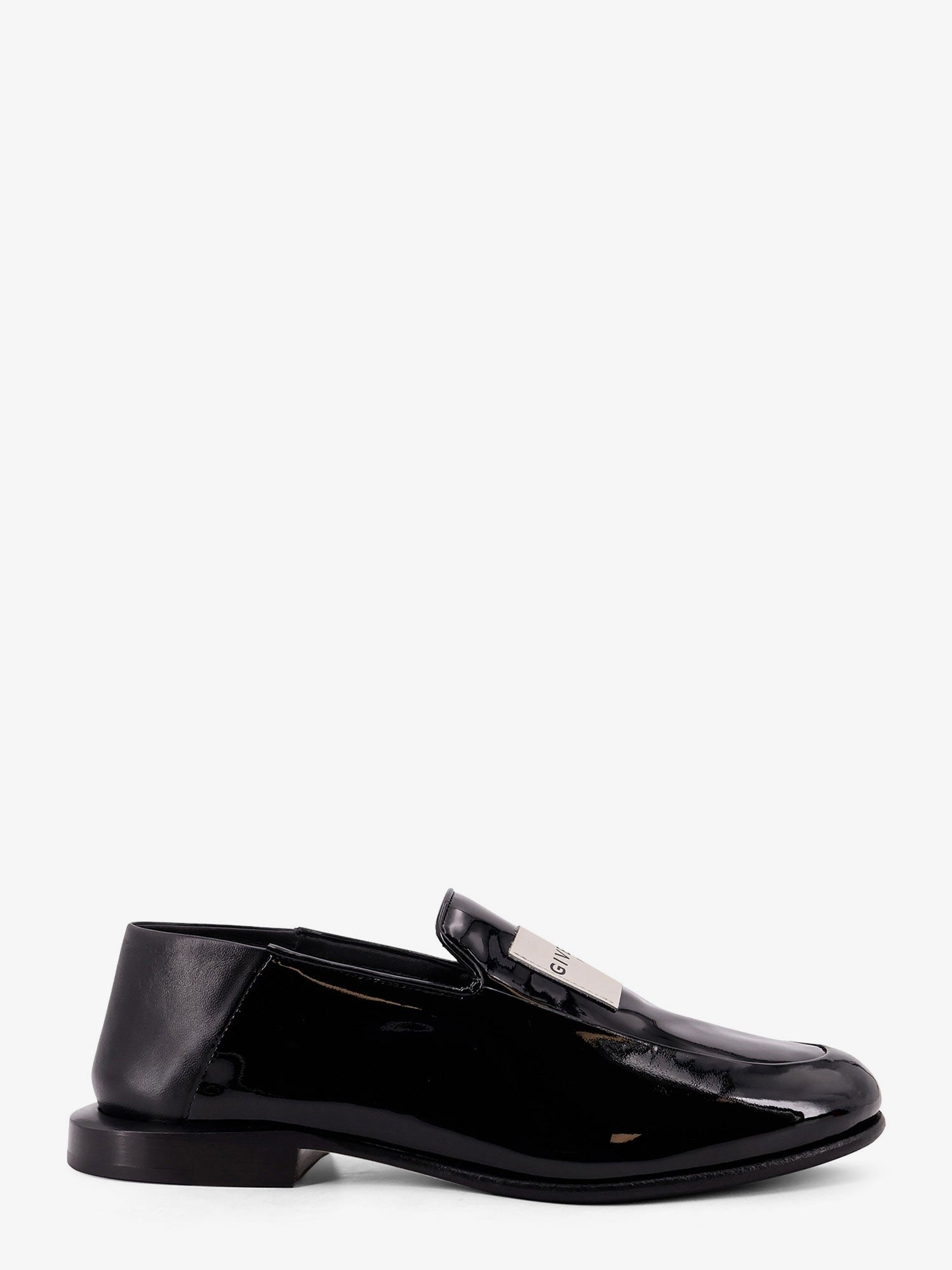 Patent leather loafers