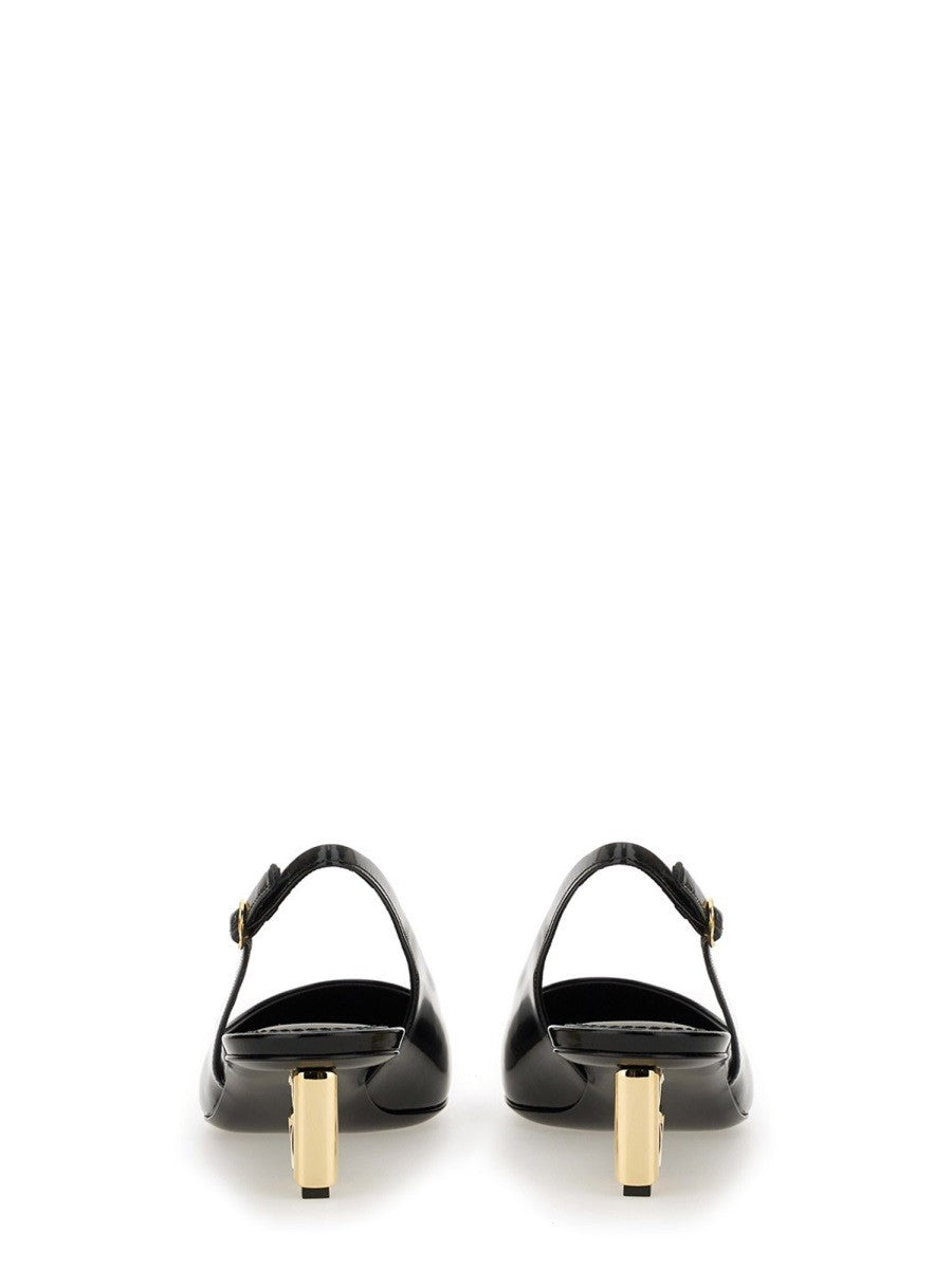 PATENT LEATHER SLINGBACK