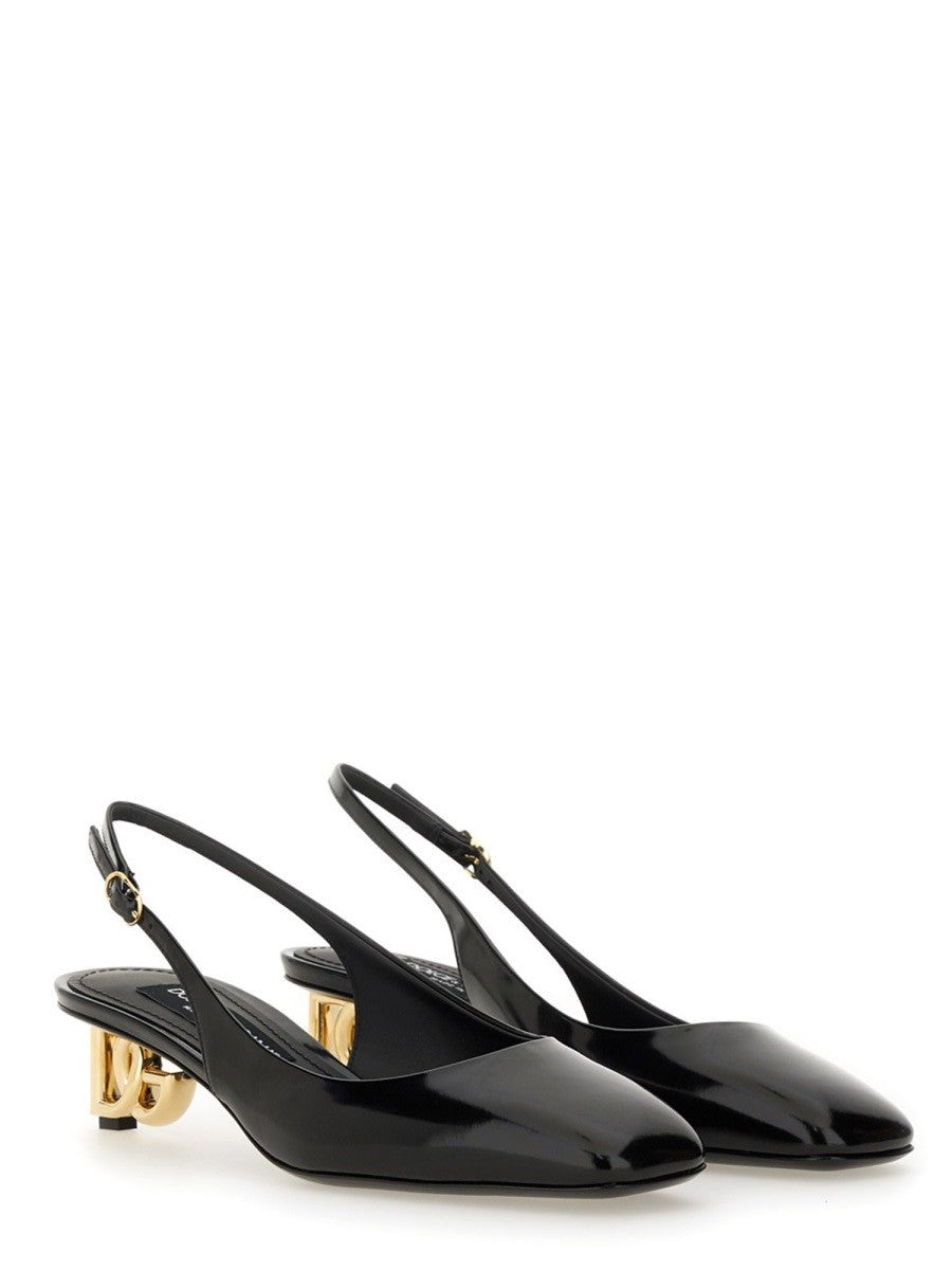 PATENT LEATHER SLINGBACK