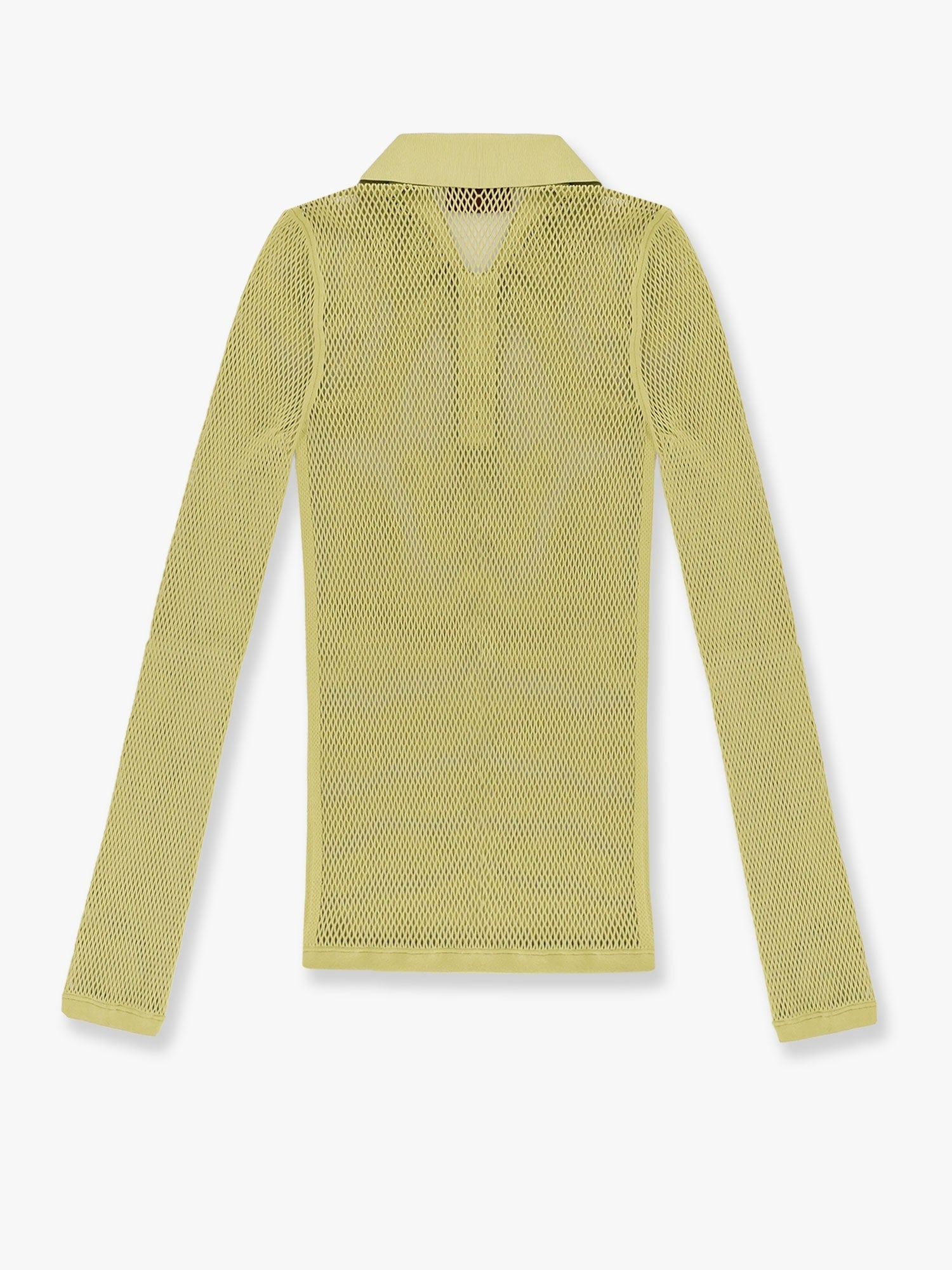 Perforated polo shirt