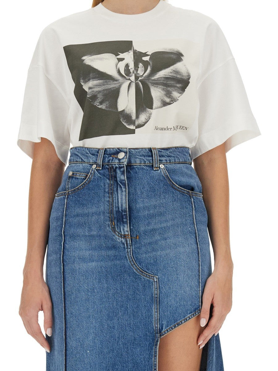 PHOTOGRAPHIC ORCHID T-SHIRT