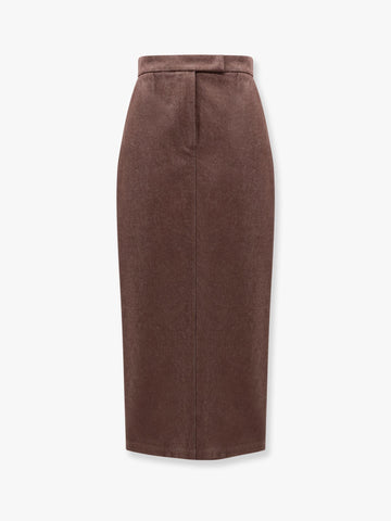 Pianosa max mara sfilata cotton long skirt