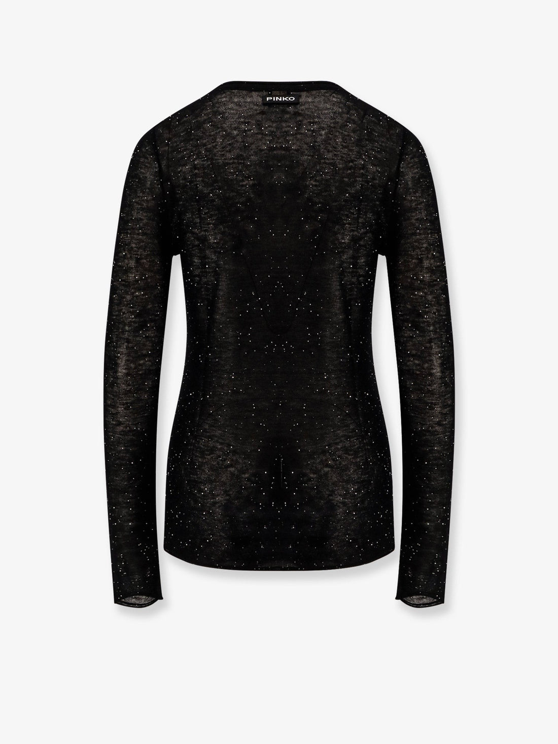 Pico wool top with rhinestones