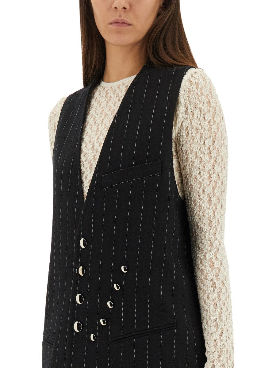 PINSTRIPE VEST