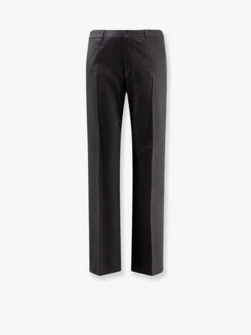 Pinstripe wool trousers