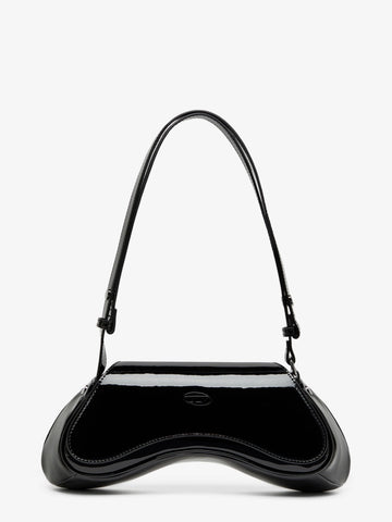 Play Crossbody patent fabric bag