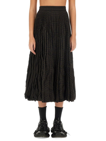 PLEATED SKIRT.