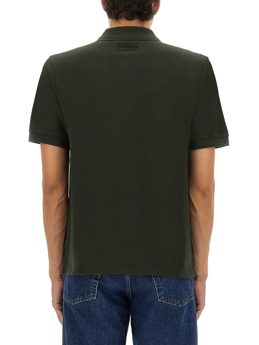 POLO SHIRT WITH HAPPY TIGER EMBROIDERY