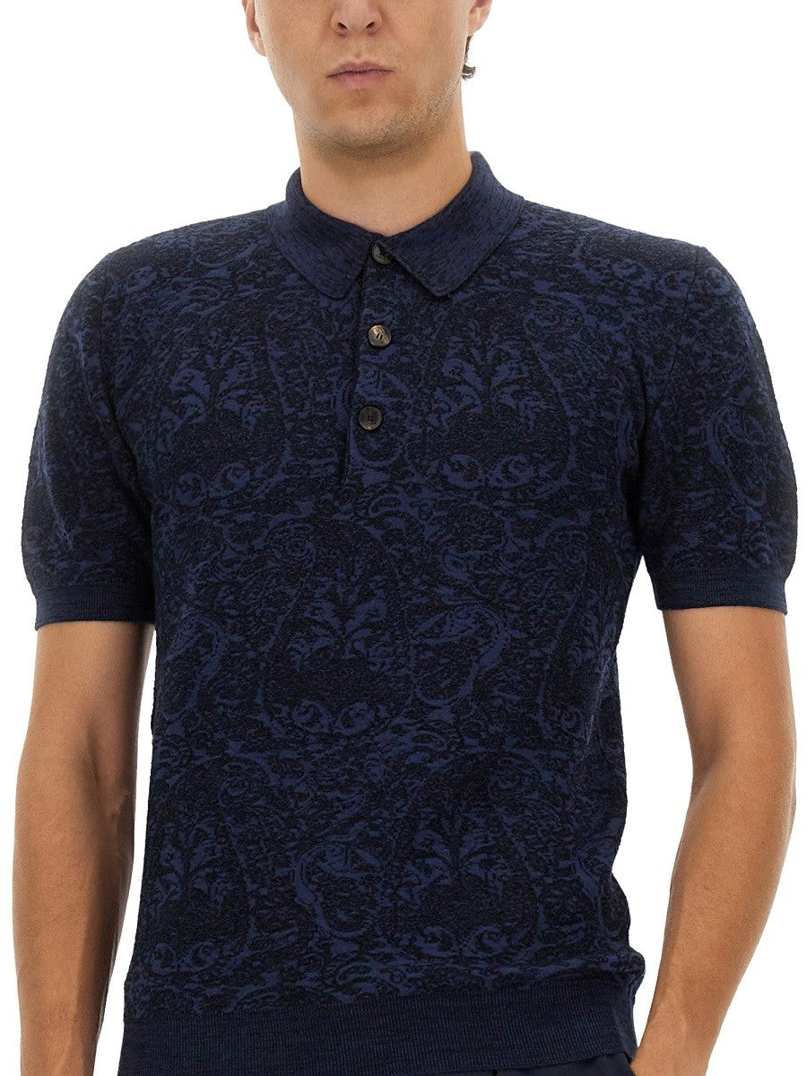POLO SHIRT WITH PEGASUS EMBROIDERY