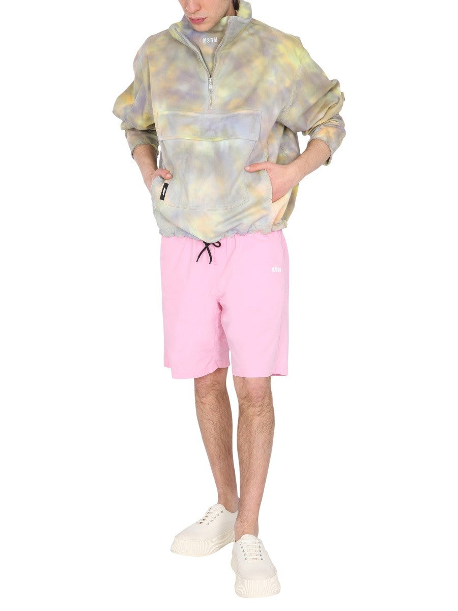 PRINTED ANORAK JACKET