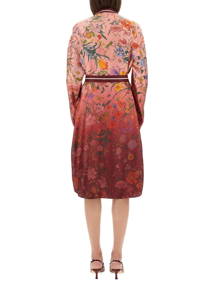 PRINTED CHEMISIER DRESS