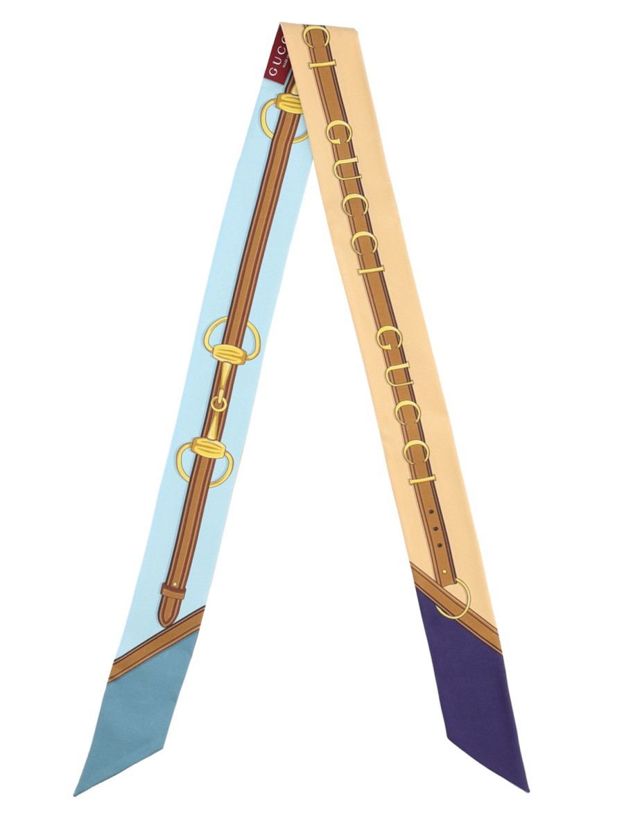 PRINTED SILK TWILL RIBBON