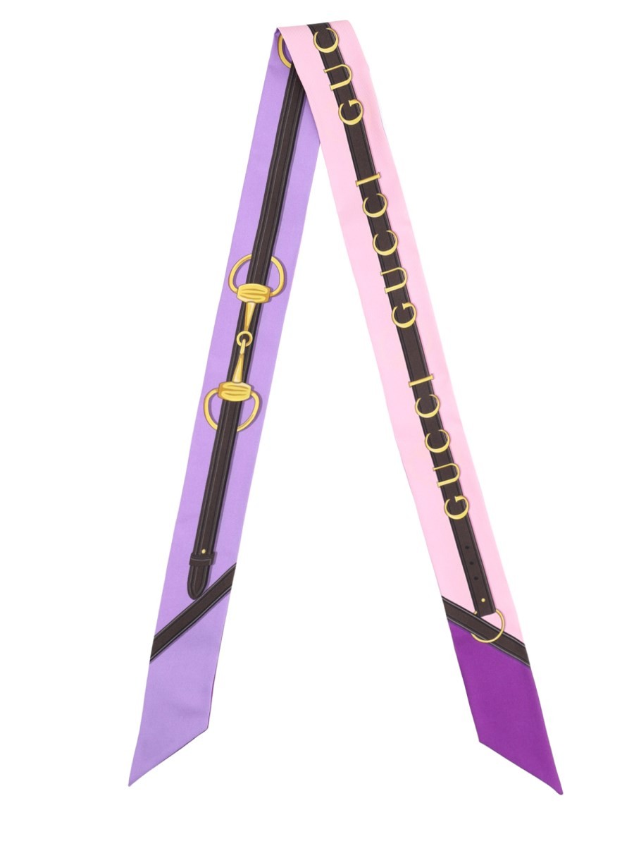 PRINTED SILK TWILL RIBBON