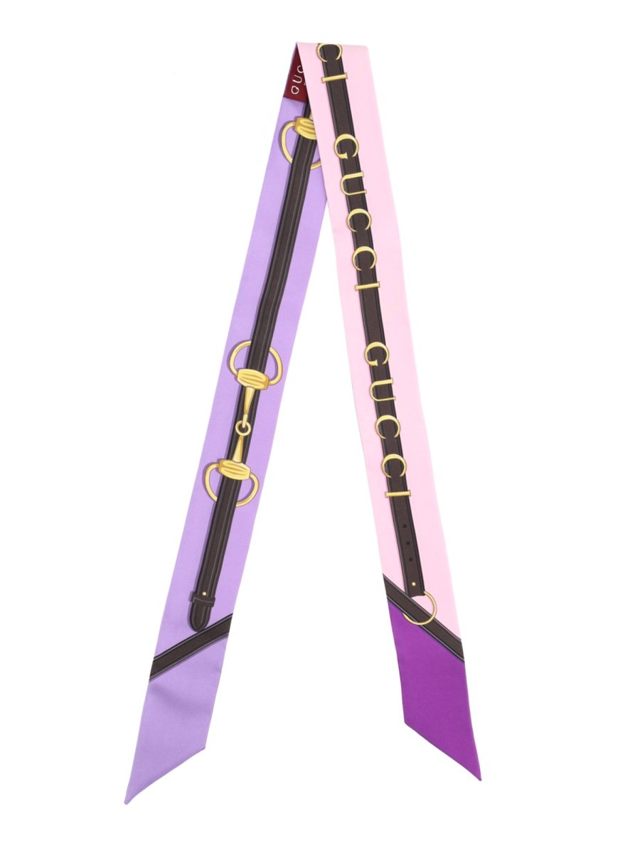 PRINTED SILK TWILL RIBBON